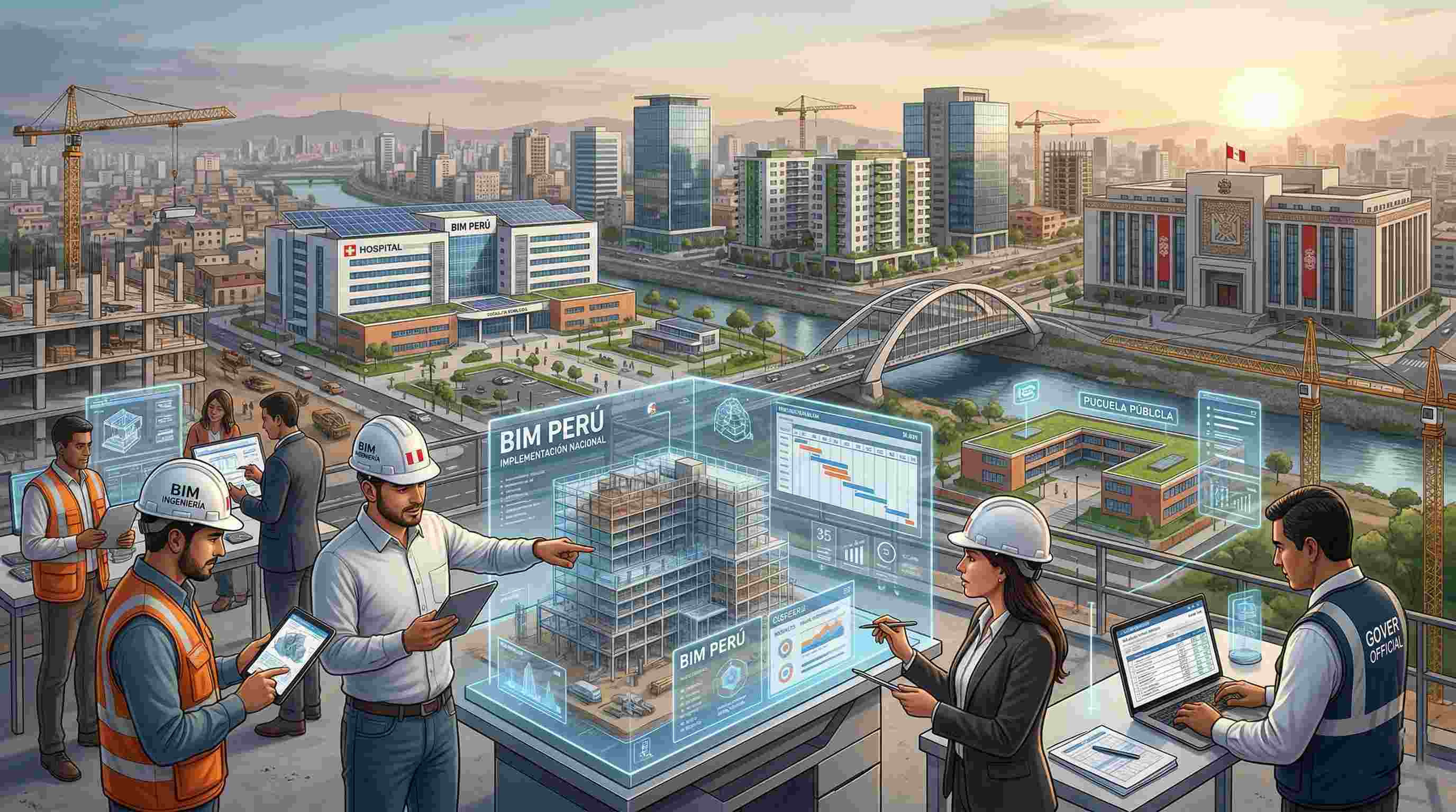 BIM como norma en proyectos públicos y privados: avances y retos en el Perú