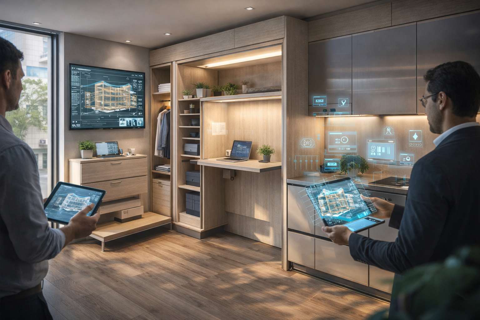 Innovación en fabricación de muebles para construcciones modernas: tecnología, eficiencia y diseño