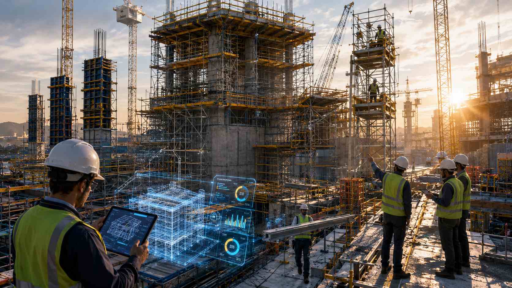 Soluciones industriales de encofrados y andamios para obra moderna: eficiencia y seguridad para proyectos de alta complejidad