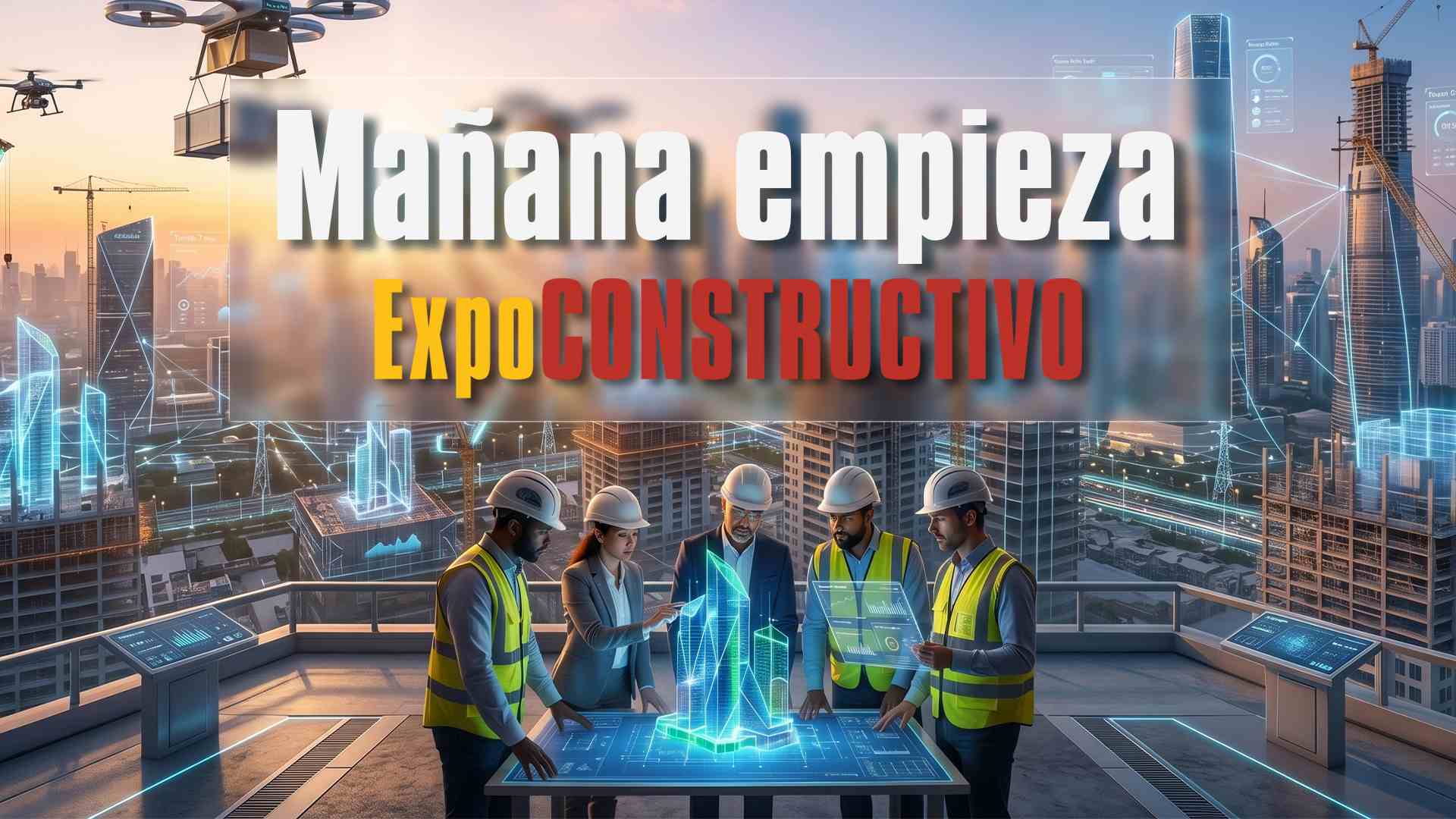 Mañana inicia EXPOCONSTRUCTIVO 2026: Lima se prepara para el gran encuentro de la industria de la construcción